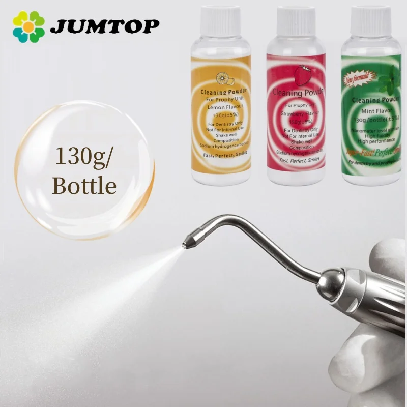 

JUMTOP Dental Cleaning Powder for Air Prophy Jet, Air Polisher Powder, Teeth Polishing Tools