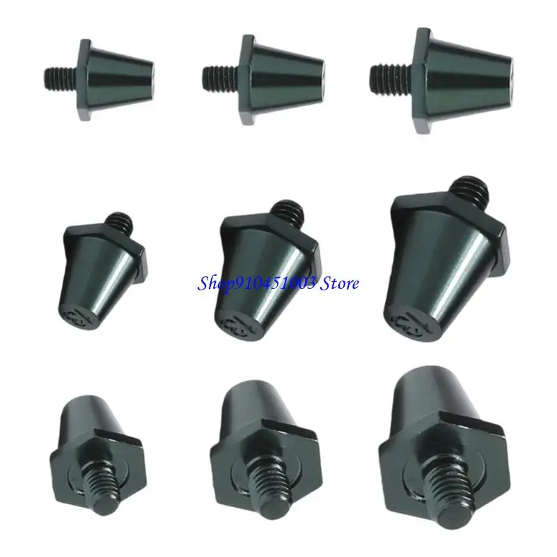 77HC 12 pezzi tacchetti ricambio per tacchetti da calcio in alluminio tacchetti per scarpe da calcio con tacchetti chiodati