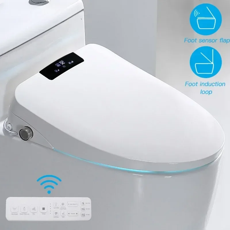 Smart Electric Toilet Bidet Seat Hygienic Pastic Lid