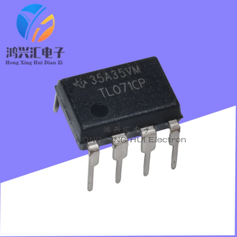 5pcs Brand New/Original TL071CP Single-Channel JFET Input Operational Amplifier DIP-8