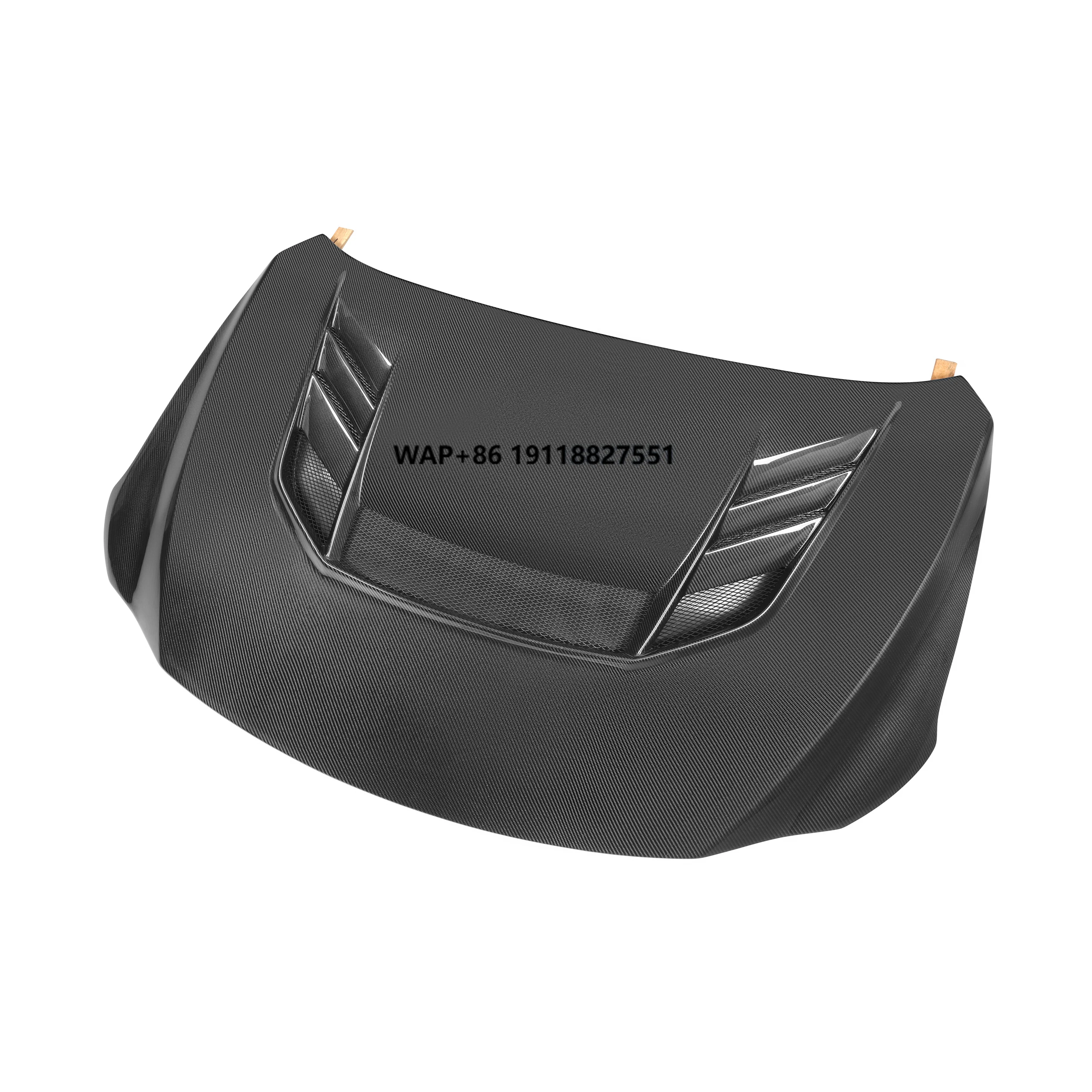 

Real Carbon Fiber Front Hood For Impreza WRX/VBH 12th B Style front Carbon hood
