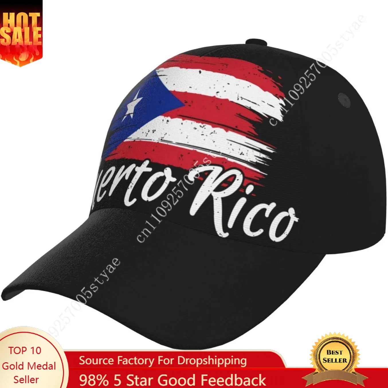 

Puerto Rico Flag Hat Man Woman Baseball Cap Fashion Sunhat Adjustable Hip Hop Dad Hats Trucker Caps Casual Snapback Hat
