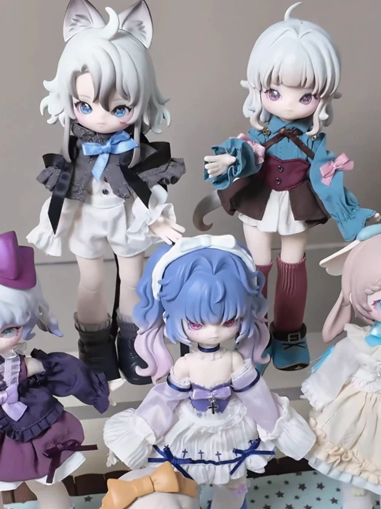 

Misya Weird Gallery 1/8 Bjd Blind Box Action Figure Doll Collectible Toy Desktop Room Decoration Anime Cute Fans Birthday Gift