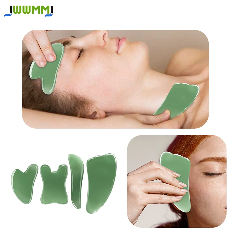 

1pcs Gua Sha Facial Massage Tool,Guasha Board for Acupuncture Therapy Trigger Point Treatment ,Gua Sha Scraping Massage Tool