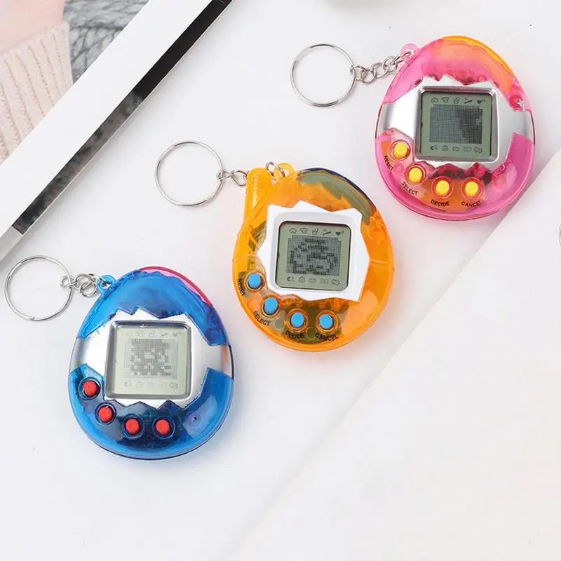 168 Pets In 1 Electronic Pets Toys Portable Nostalgic Virtual Pet Toy Funny Tamagochi For Kids Children Teens New Year Gift