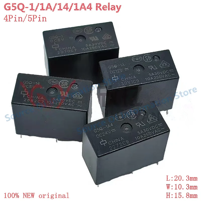 5Pcs G5Q-1/1A/14/1A…