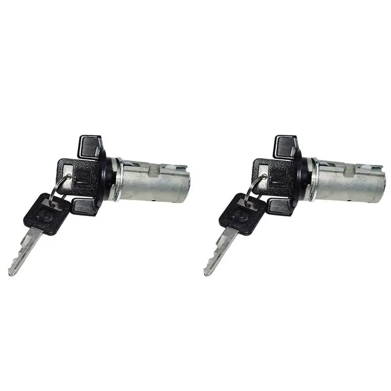 2X Ignition Key Switch Lock Cylinder For GMC C/K1500 R/V1500 Buick Chevy 701398 Replacement