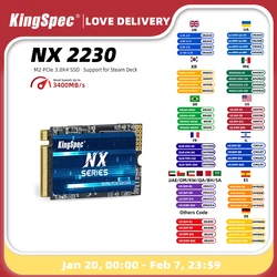 KingSpec 2230 SSD M2 NVMe 512GB 1TB Hard Disk M.2 22 30 PCIe 3.0 Nmve 256g M2 Hard Drive Disk Internal Drive for Steam Deck