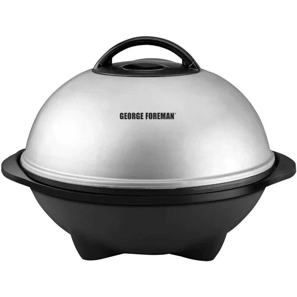 Www 12+ تقديم ما يصل إلى 15 شواية كهربائية داخلية/خارجية، درجة حرارة قابلة للتعديل، طبق شواء غير لاصق قابل للإزالة وصينية تنقيط سيل