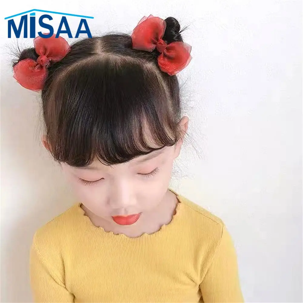 Lovely Multi Scenario Usage Easy To Use Fabric Bow Knot Various Styles Bow Hairpin Baby Hair Accessory Various Styles Fabric Art