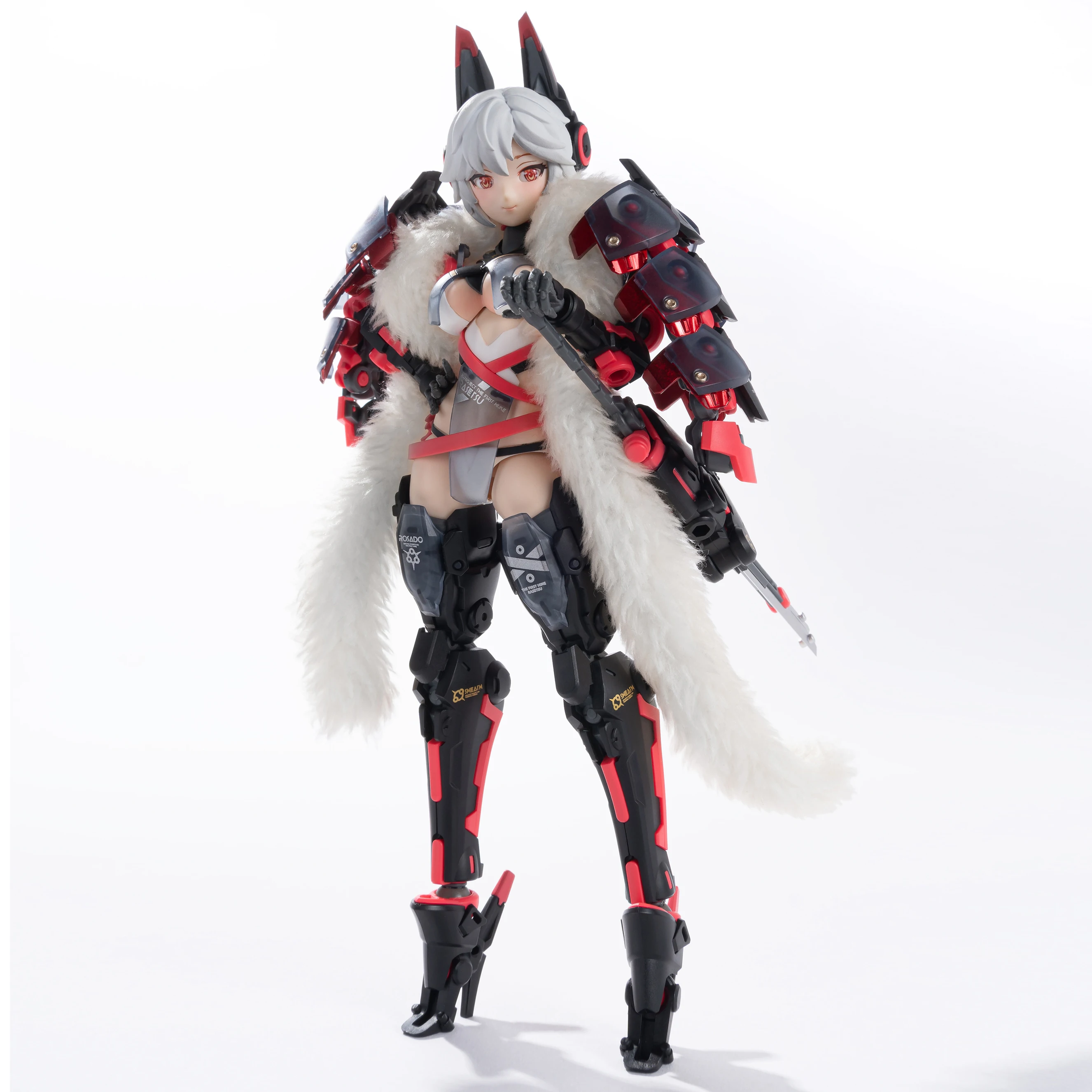 

Original Rosado Mobile Suit Girl Perfect Detail Design Movable Cool Sekiko 1/10 18cm Full Set Action Figure Doll Fans Gift