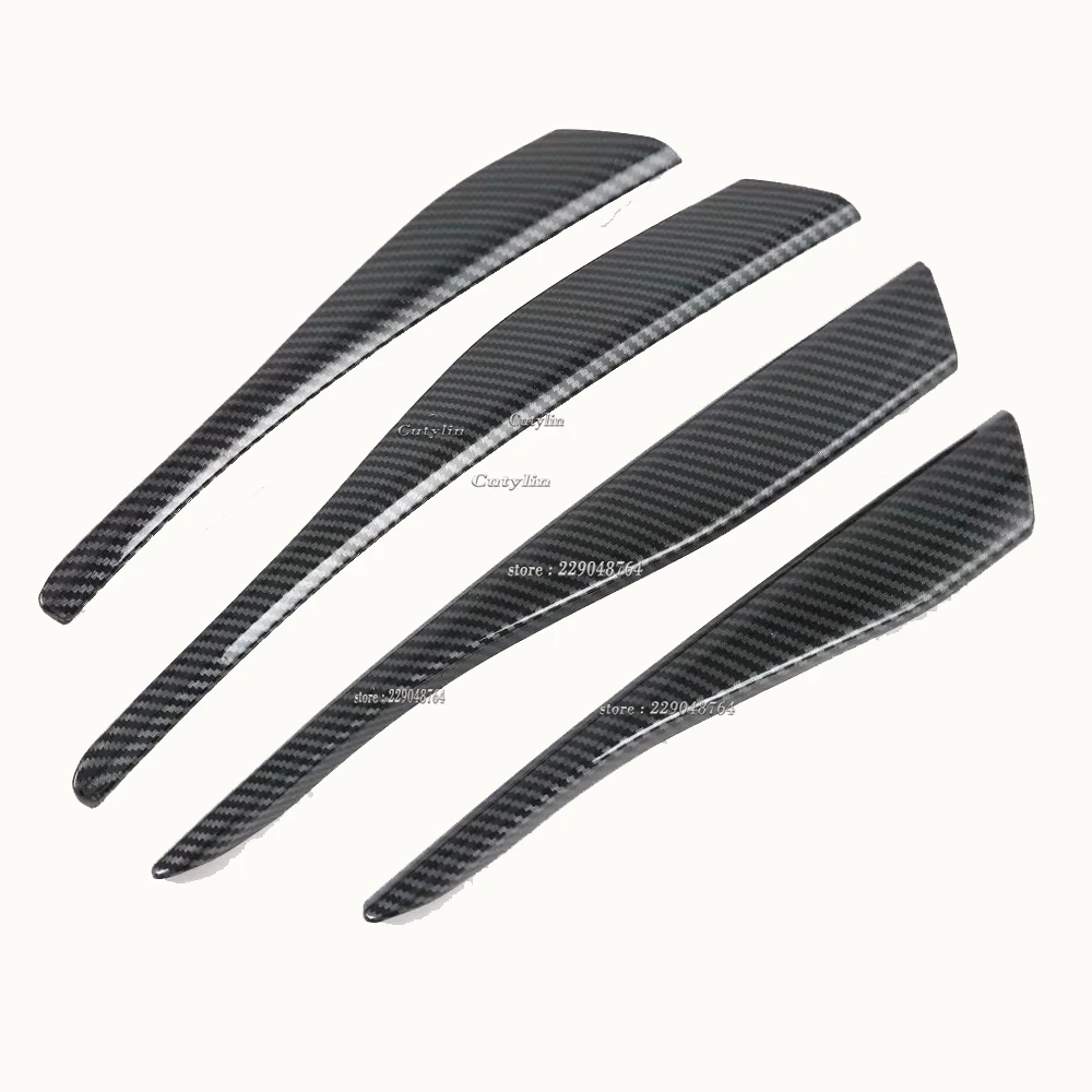 For Volkswagen VW Golf 8 MK8 280TSI Pro 2021 2022 ABS Chrome Front Fog Light Cover Trim Bezel Garnish Foglight Bumper Styling
