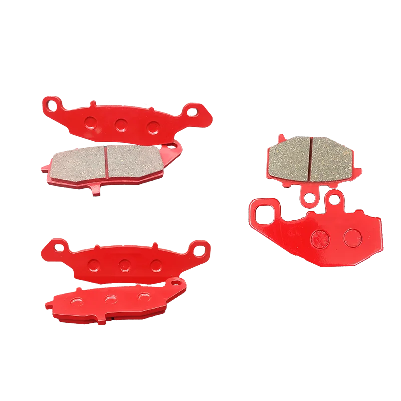 Pastillas de freno delanteras y traseras de cerámica para motocicleta, para KAWASAKI ER6N 2006, 2007, 2008, 2009, 2010, 2011