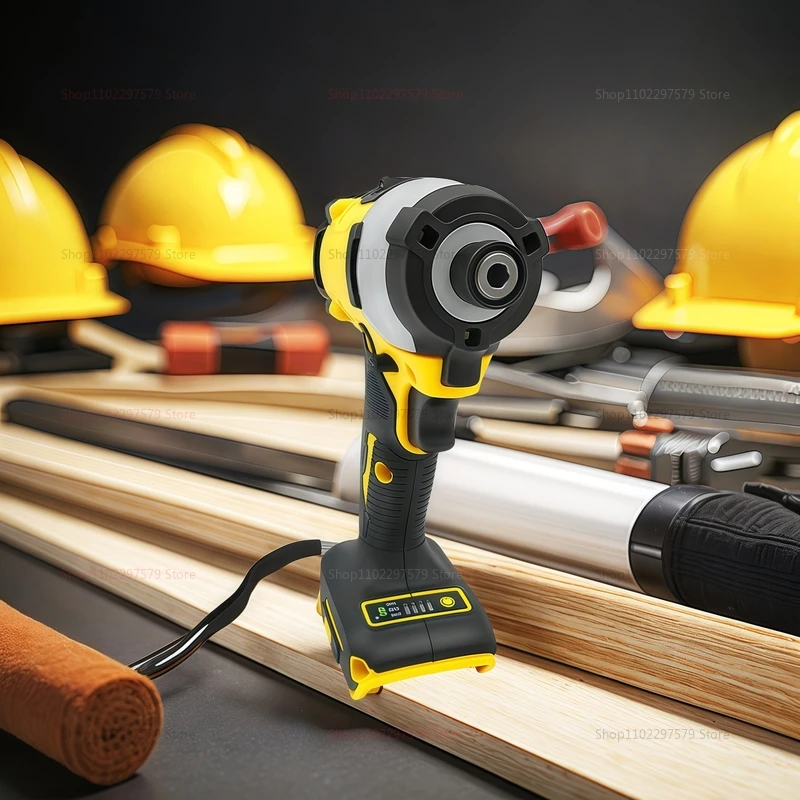 Cordless Impact Driver Electric Driver Brushless Power Tool High Torque Multi-Function Hand Drill for Diy and professional use