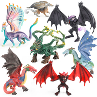 Oenux Simulation Dinosaur Bayala Dragon Tree Monster Bat Demon Basilisk Animal Model Action Figures Pvc Collection Kid Toy Gift