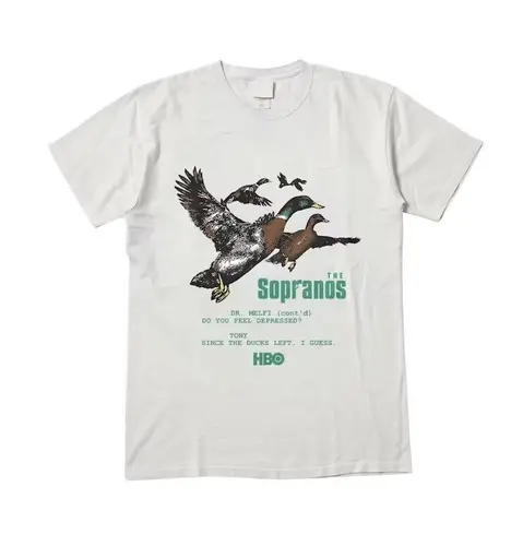 Camisa Ducks The Sopranos, Dr. Melfi Do You Feel Depressed, TE1305
