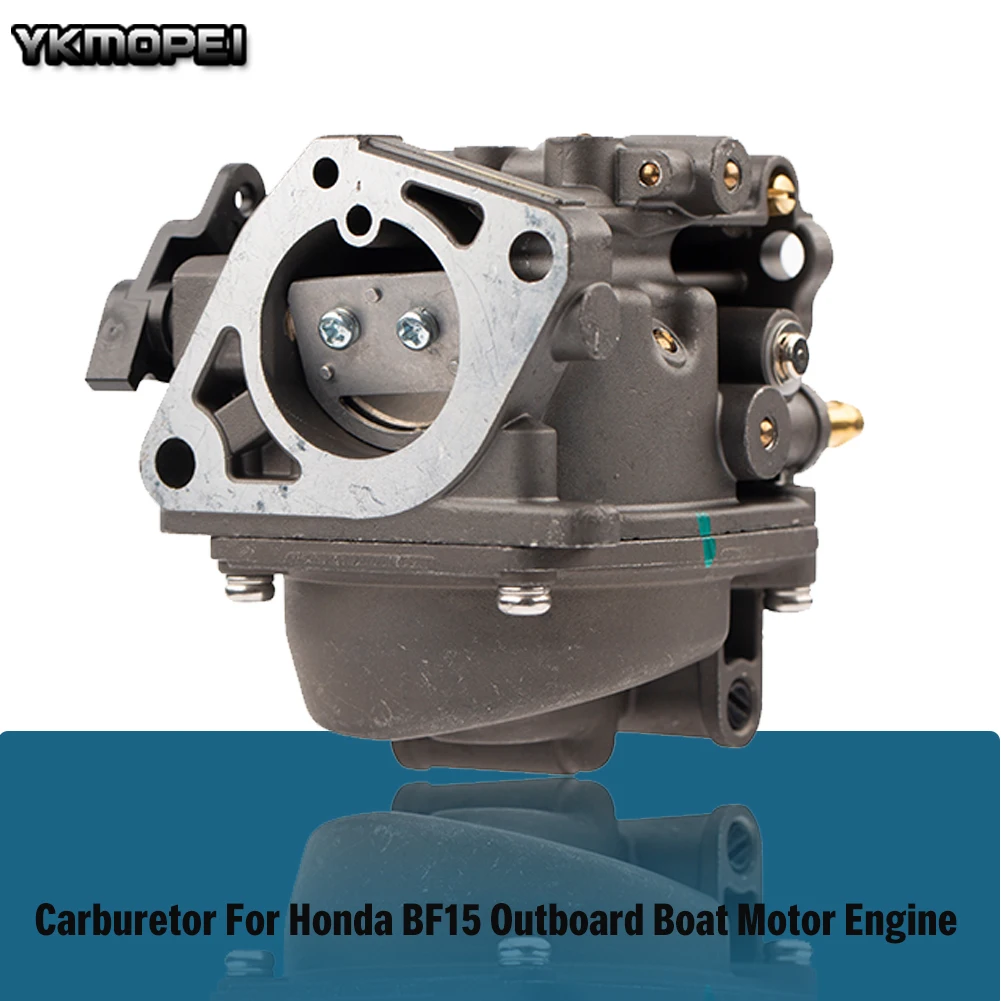 Carburetor For Honda BF15 Outboard Boat Motor Engine 15HP Carb Repair Part 16100-ZV4-D22 BF15 A1 A2 AH AK AM AW AX AY Dirt Bike