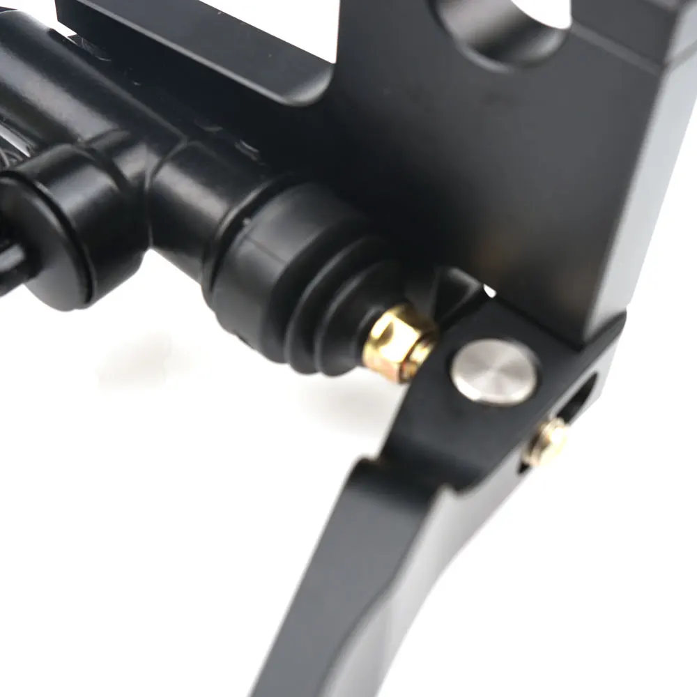 Motorcycle Universal 22mm Clutch Thumb Brake Lever Kit Rear Master Pump Cylinder Handle Brake Modification Parts