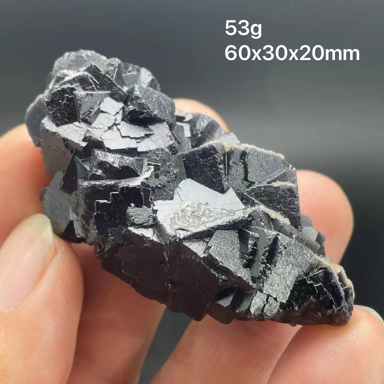 

New 100% natural black rose fluorite cube UV red purple from Pakistan