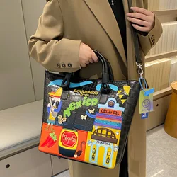 Large Capacity Women Pu Leather Handbags High Quality Ladies Shoulder Tote Bag Fashion Female Messenger Crossbody Bags for Women
