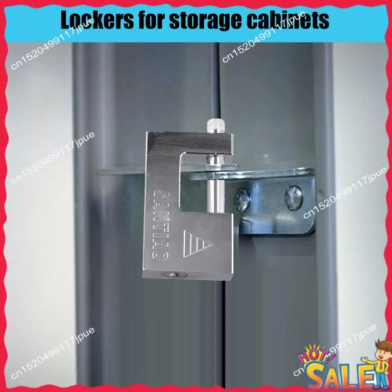 BOFO 2PCS Multifunctional Padlock Keyed Padlock Waterproof Antirust Anti-Theft Lock Pry Door Lock With 3 Keys