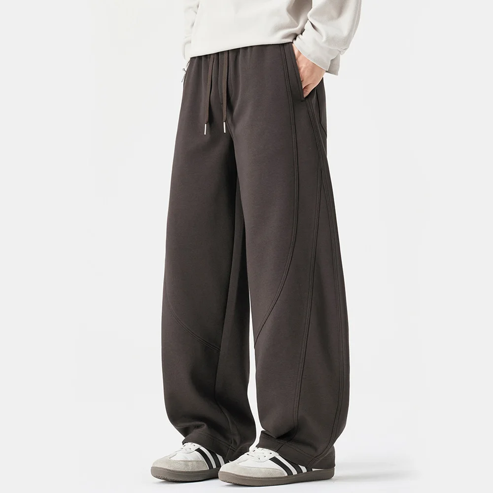 Scimitar Sweatpants Men Streetwear Fashion Loose Casual Wide Leg Sport Pants Joggers Sweatpant Man Harem Trousers