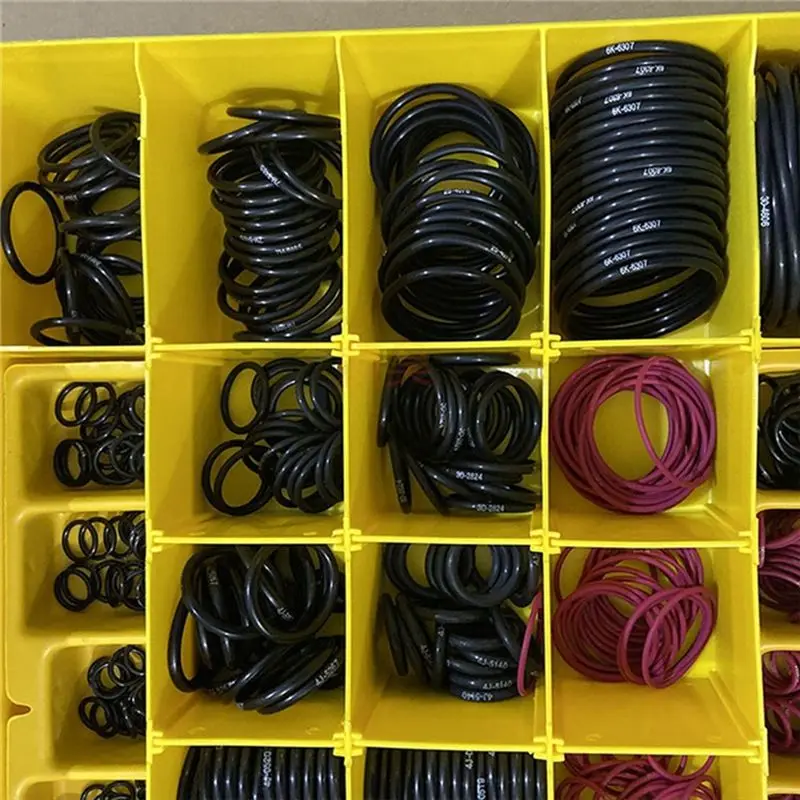 AEA6-Seal O-Ring Kit Transmission Seals & O-Rings 4C4782 4C-4782 270-1528 For CAT Caterpillar SAE STOR ORFS 61 62 Nitrile 90