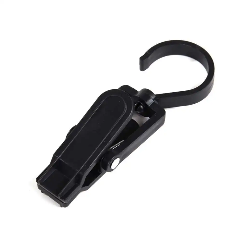 

20pcs Plastic Clear-matte Pop Sign Paper Display Clamp Holders Clips Rotatable Ring By Strong Grip Hanging Products Comoddity