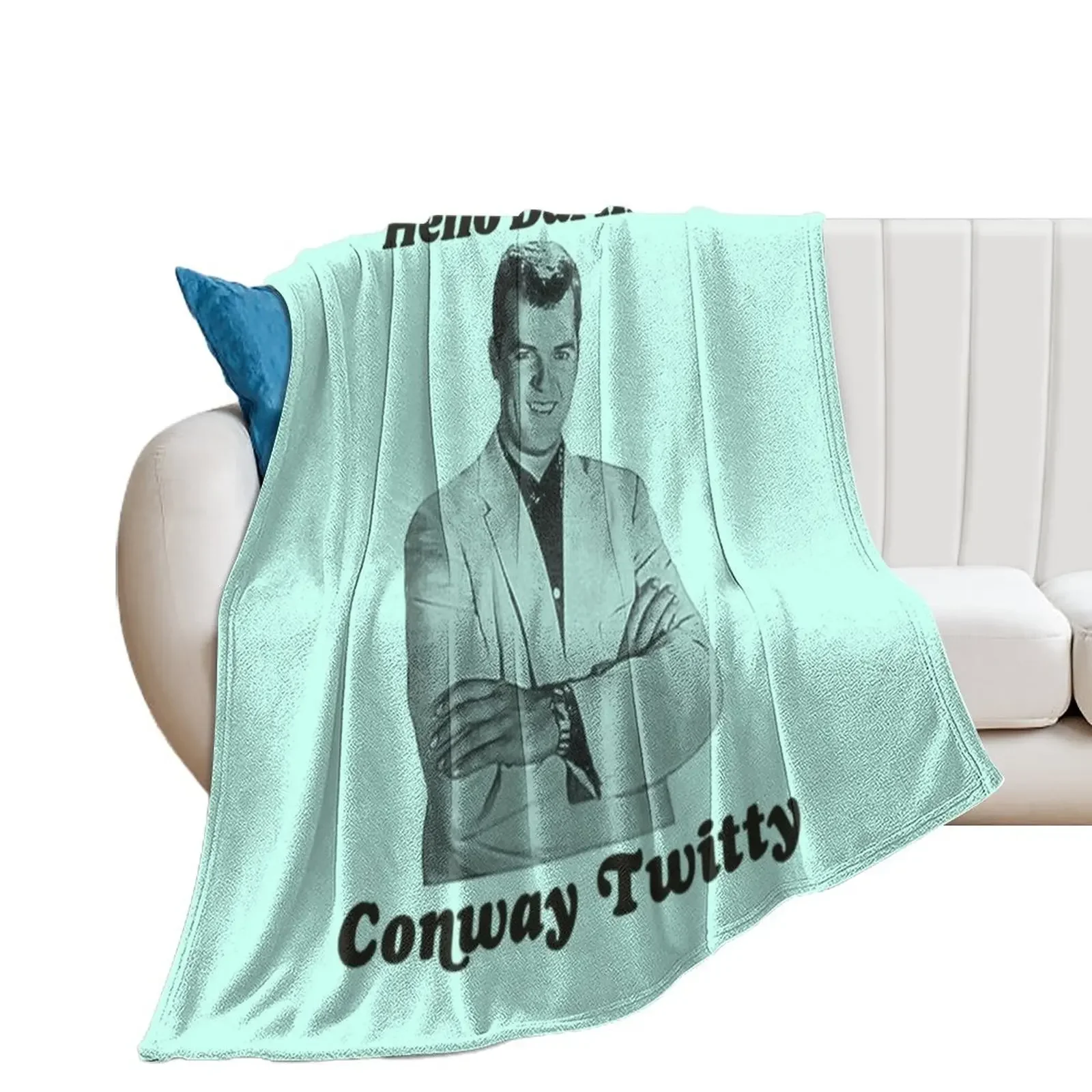 

Conway Twitty Throw Blanket Beautifuls Polar Hairys Plush Blankets