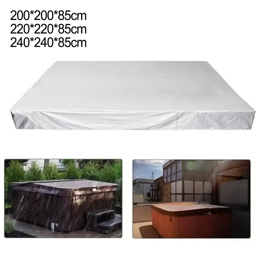 1pc Waterproof Thermal Insulation Spa Cover Replacement Protector For 210D Oxford Cloth Pool Equipment Parts & Accs