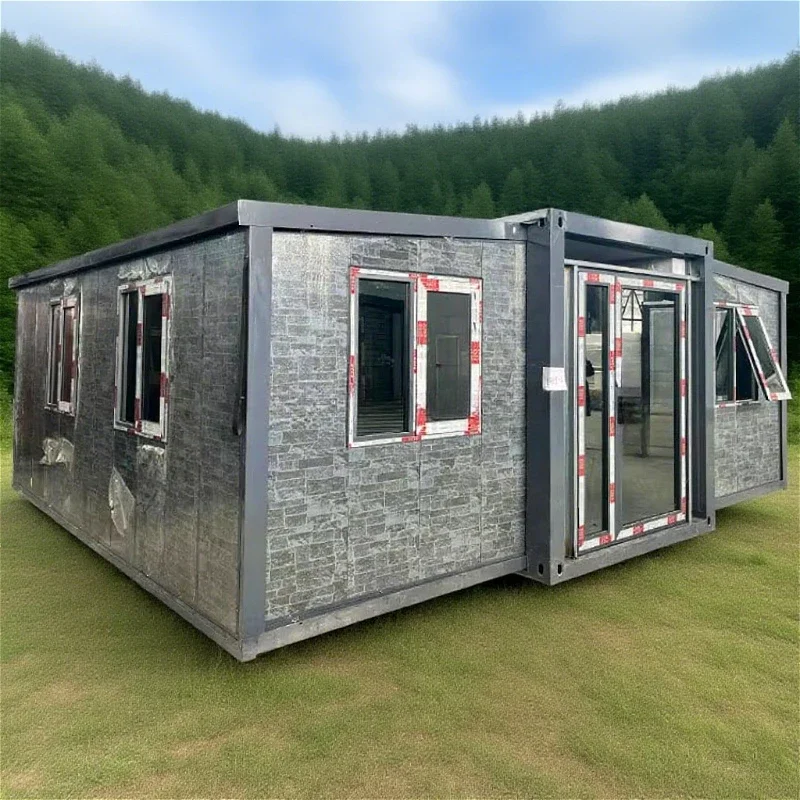 Container House - Modular Quick-Assemble Mobile Unit, Temporary Tiny Living Space, Steel Structure Combined Shelter Hot Sale
