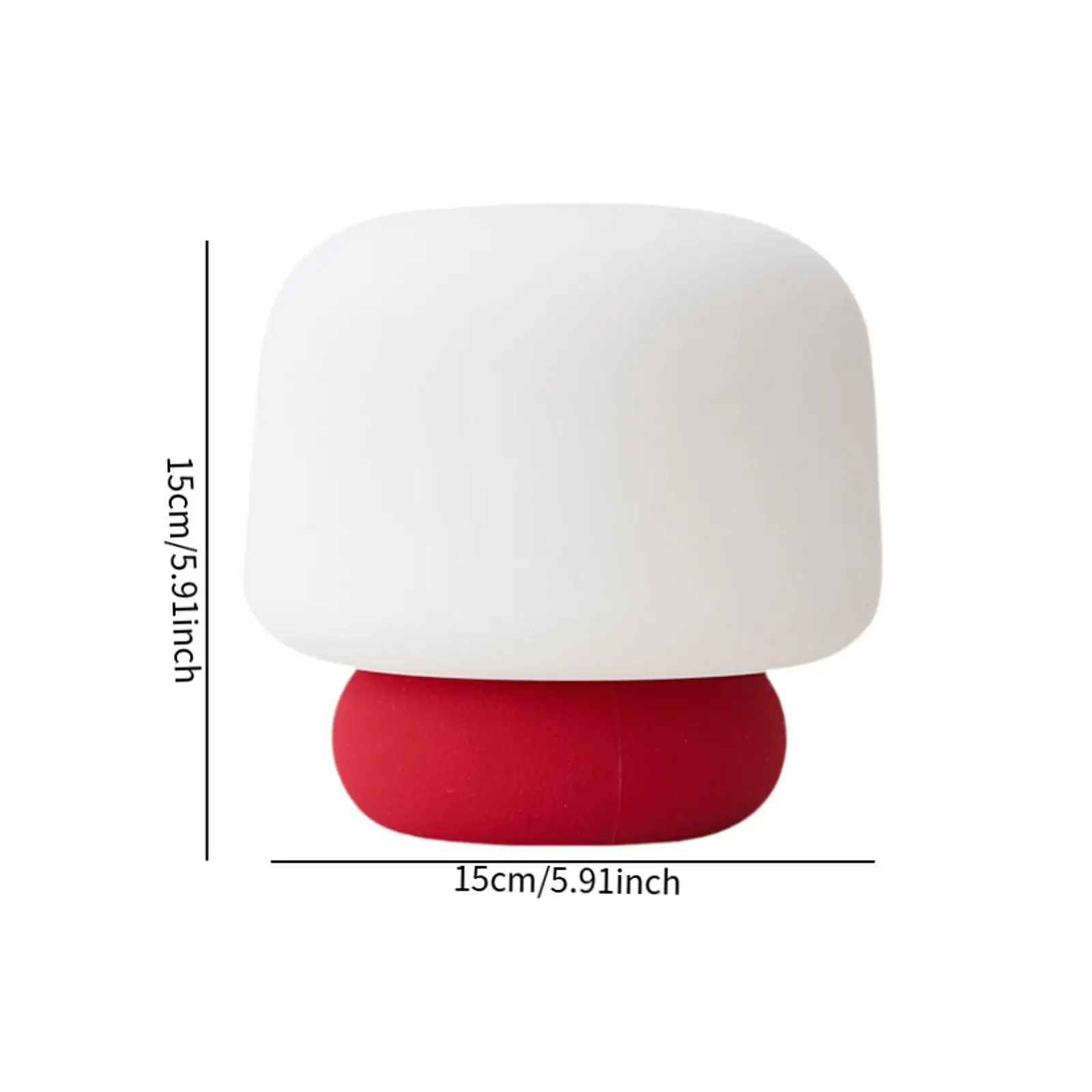 Mushroom Lamp with 13 Different Sounds USB Touch Activated Cartoon Creative