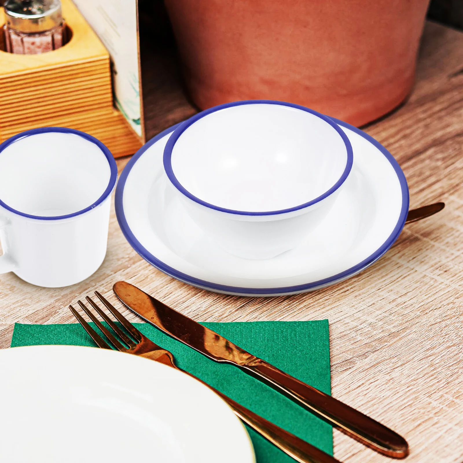 

Dish Cup Plate Set Material Creative Simple Practical Kitchen Vintage Plates Sets Tableware