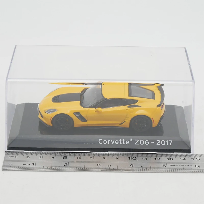 IXO 1:43 Scale Corvette Z06 2017 Simulation Alloy Car Model Static Display Collectible Toy Gift Souvenir Decration