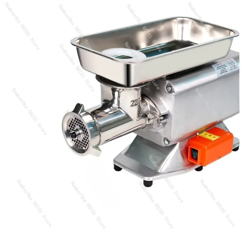 Desktop Meat Grinder, Commercial Multi-Functional High-Power Electric Stainless Steel Sausage Stuffing Machine, Efficient Meat