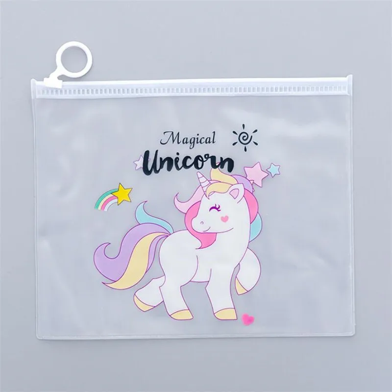 Travel Cosmetic Bags Unicorn Waterproof Transparent Women Portable Make Up Bag Toiletry Organizer Storage Makeup Bag Wash Pouch