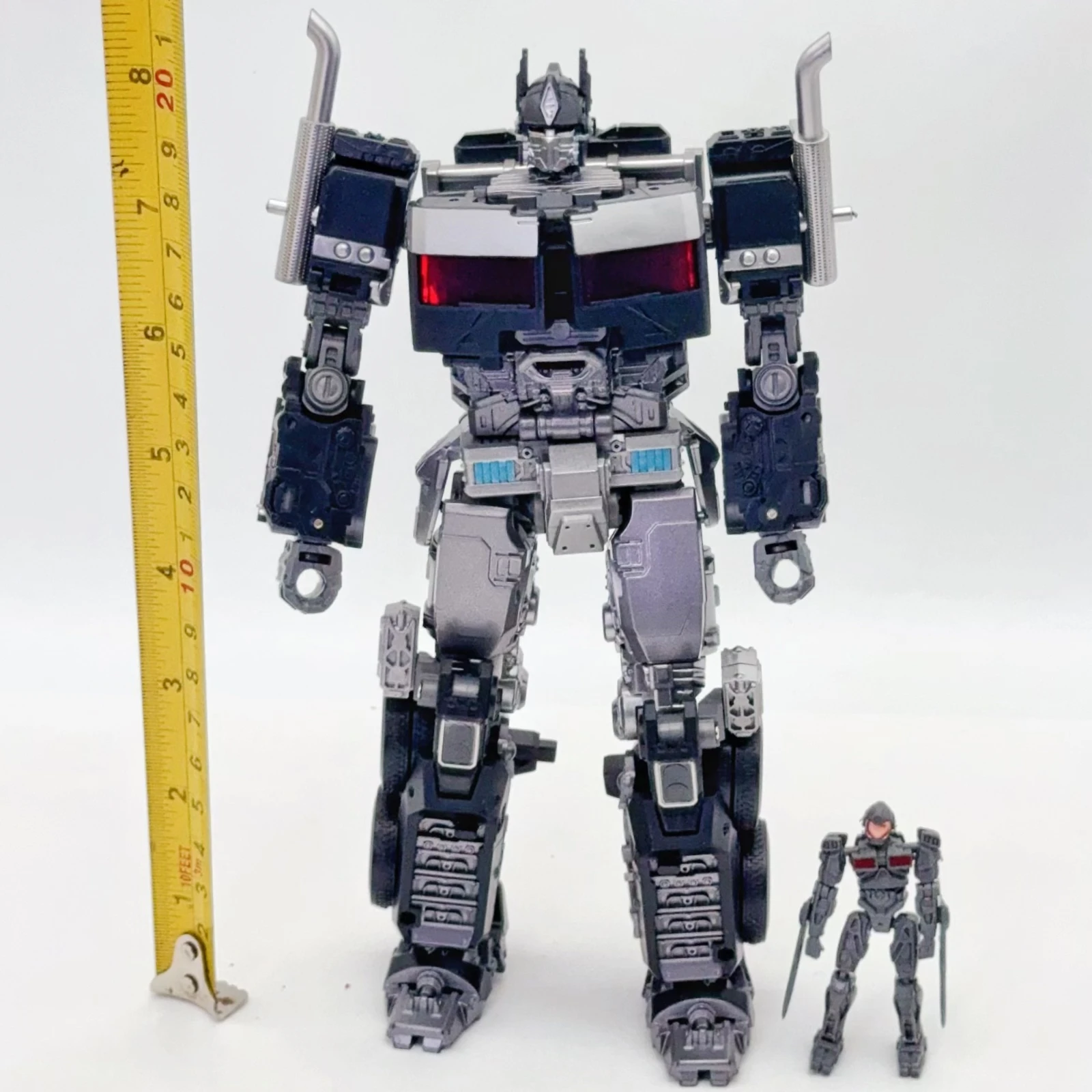 In Stock MHZ TOYS Transformation MHM-01B MHM01B Black O.P COMMANDER 20CM KO SS102 SS-102 Action Figure Kide Toys gift