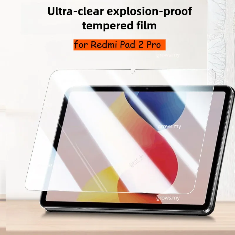 

For Redmi Pad 2 Pro 2025 Full HD Tempered Glass Film Screen Protector On Xiaomi Redmi Pad2 Pro 12.1 PC Scratch Proof Glass