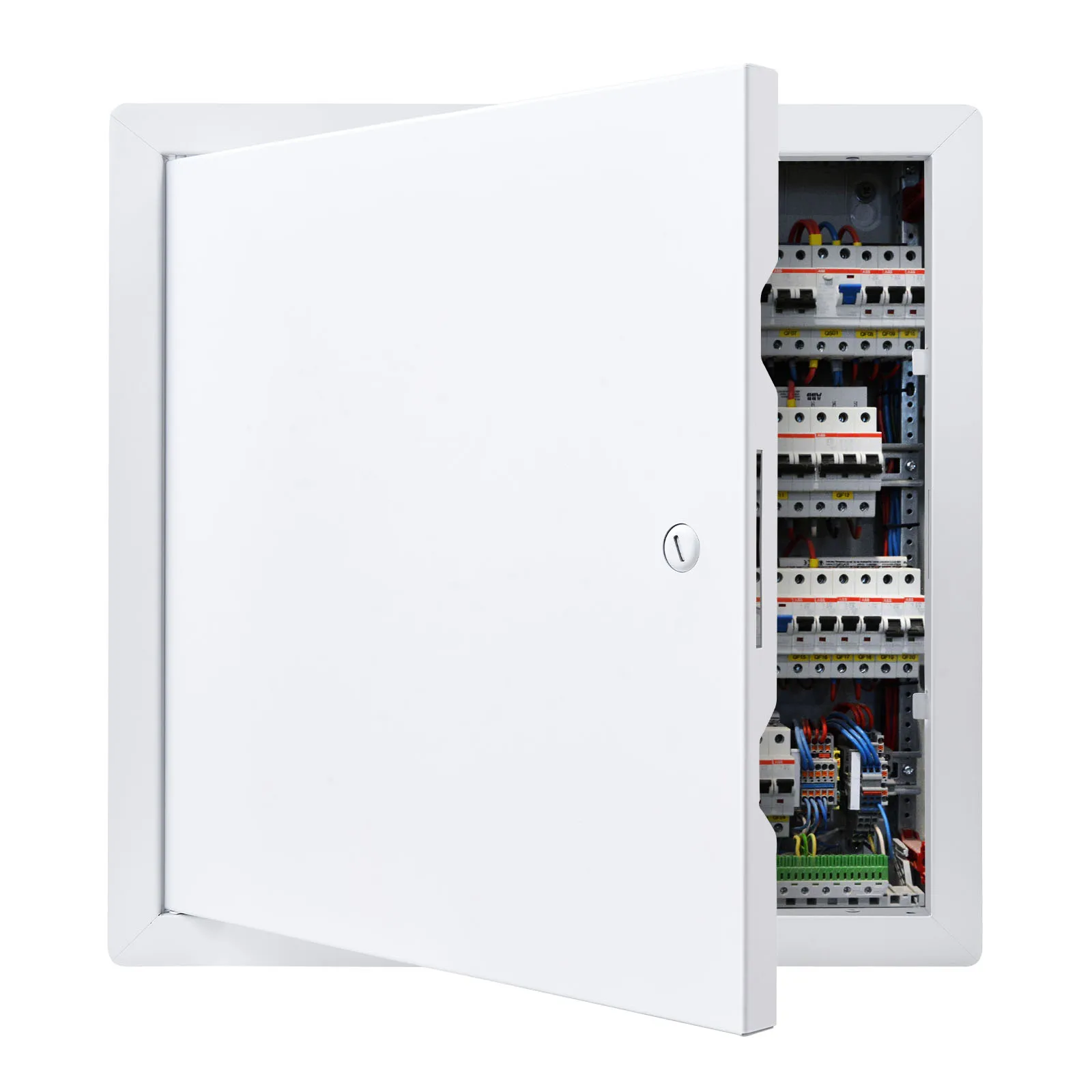 SucceBuy Access Panel for Drywall Galvanized Steel Access Door Easy Install Hinged Service Panel for Ceiling Plumbing Electrical