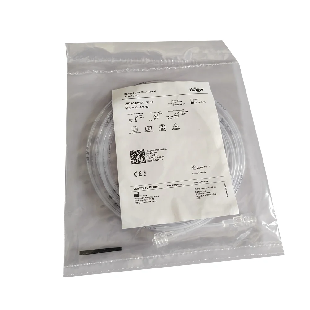 Drager 8290286 Sample Line Water Trap Carbon Dioxide Connecting Cable（1Set/10PCS）