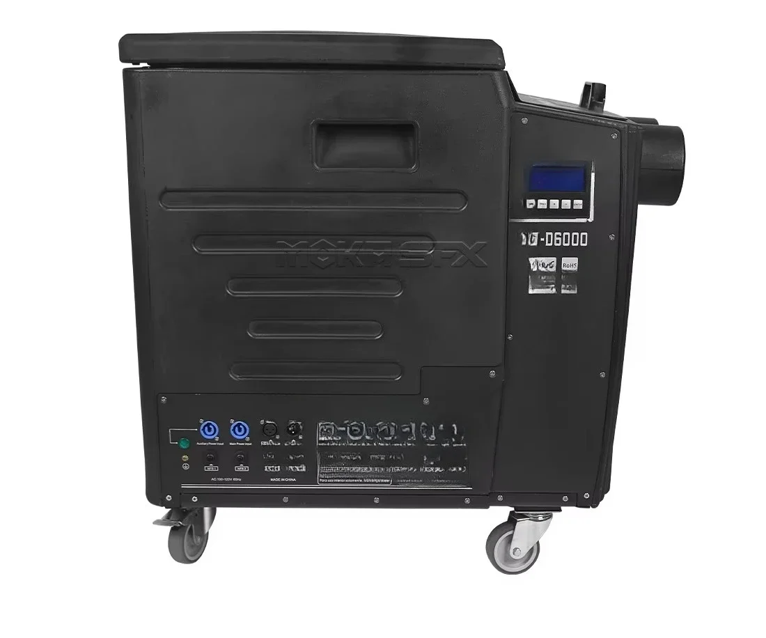 Dry ice machine 6000w large output powerful low fog machine for the first dance