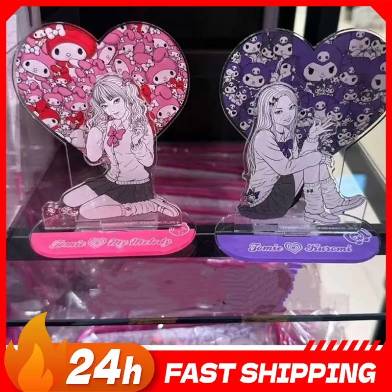 

10 см 3 стиля Tomie Hello Kitty совместный бренд Re-ceration акриловая подставка японский ужас манга женский ведущий Tomie стоячая тарелка игрушки