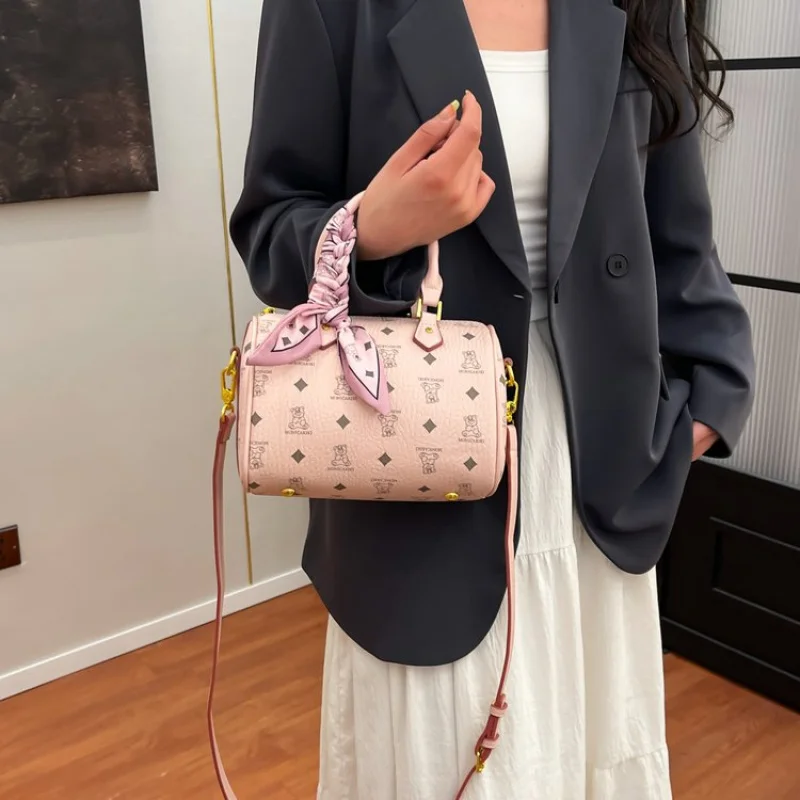 

Classic Leather Messenger Bag For Women, Spacious Design With Secure Zipper, By Luxury Brand, Ideal For Professionals