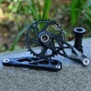 GOLDIX マウンテン自転車 BSA 24 ミリメートルクランクセット 165 170 175 ミリメートル R-SPEC トレイル中空バイククランクスピンドル DH AM XC シマノ SRAM 1