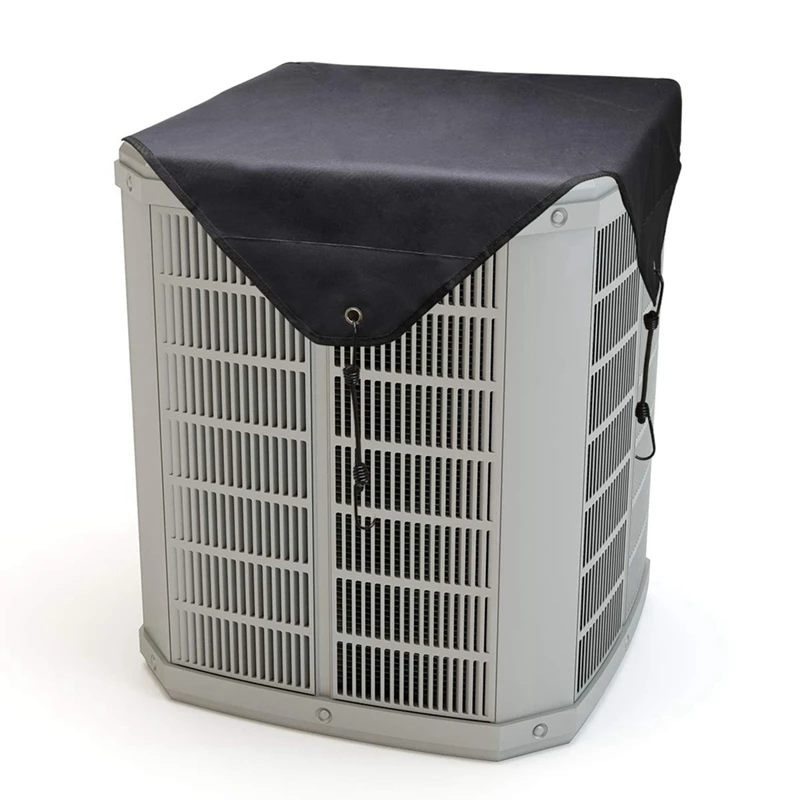 AA50-Air Conditioner Cover Outdoor Units Winter Or Summer AC Defended Heavy Duty Top Air Conditioner Cover