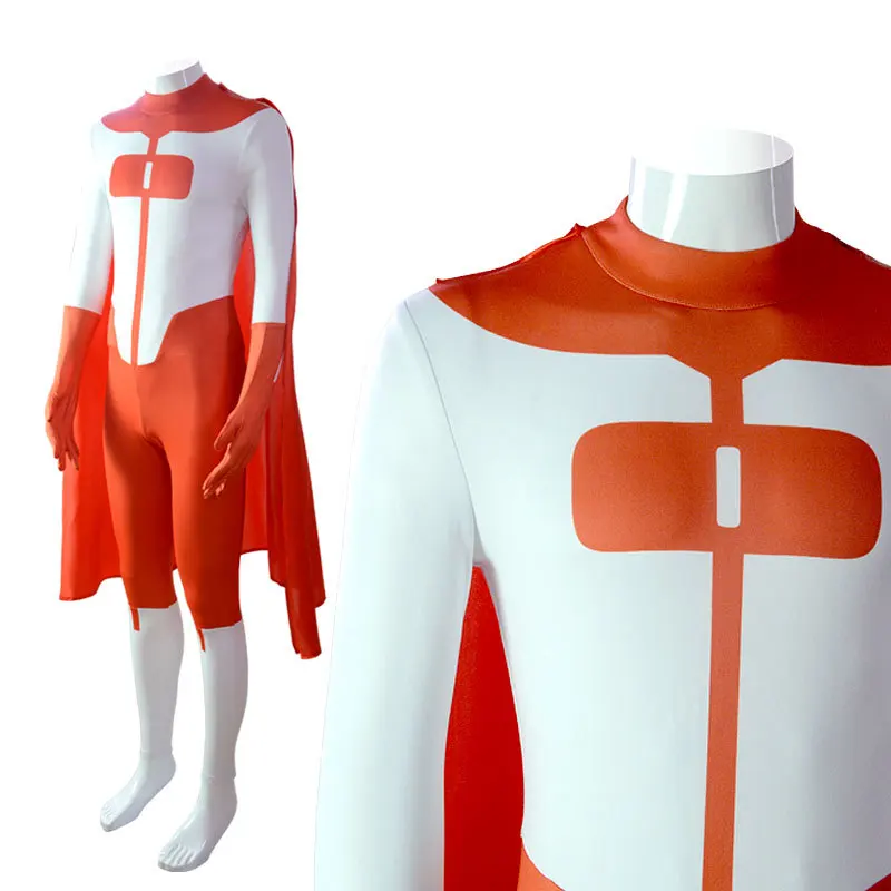 أنيمي خارقة تأثيري الذي لا يقهر مارك غرايسون بذلة عباءة زي ارتداءها هالوين حفلة كرنفال Zaiti البدلة