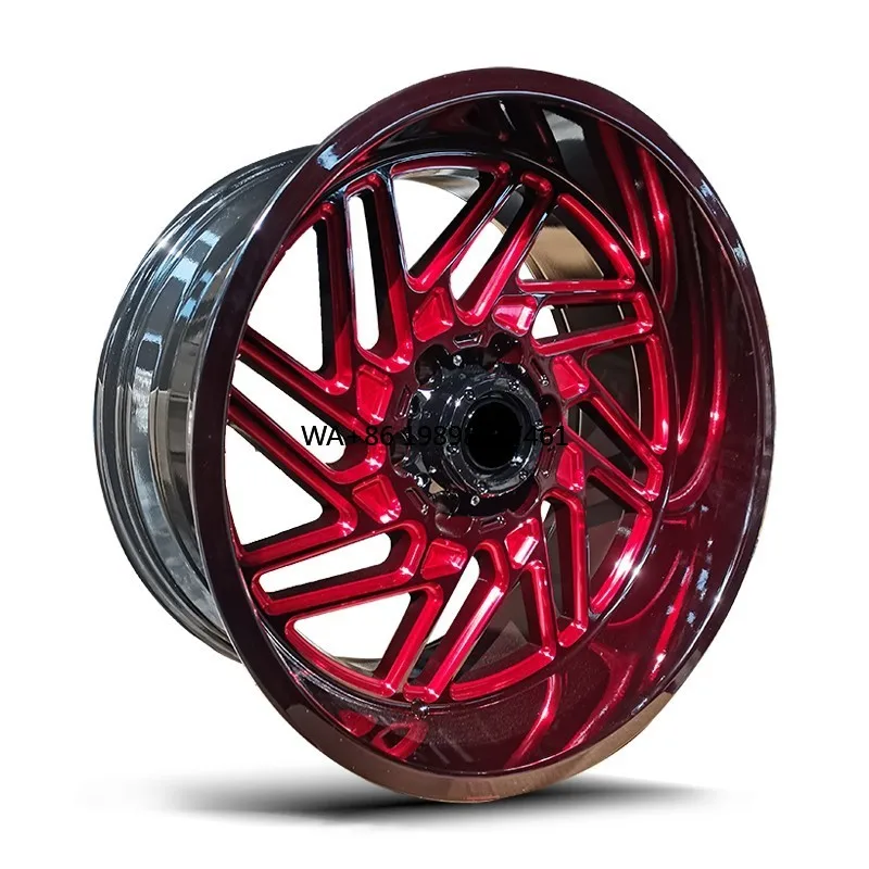 

Custom Deep Dish Alloy Passenger Red Car Wheels 17 18 19 20 22 Inch 5x114.3 5x112 Monoblock Racing Car Rims for Mercedes benz