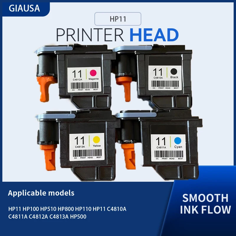 

HP11 Printer Head Printhead For C4810A C4811A C4812A C4813A HP100 HP510 HP800 HP110 HP11 HP500 Print Head Printer Part