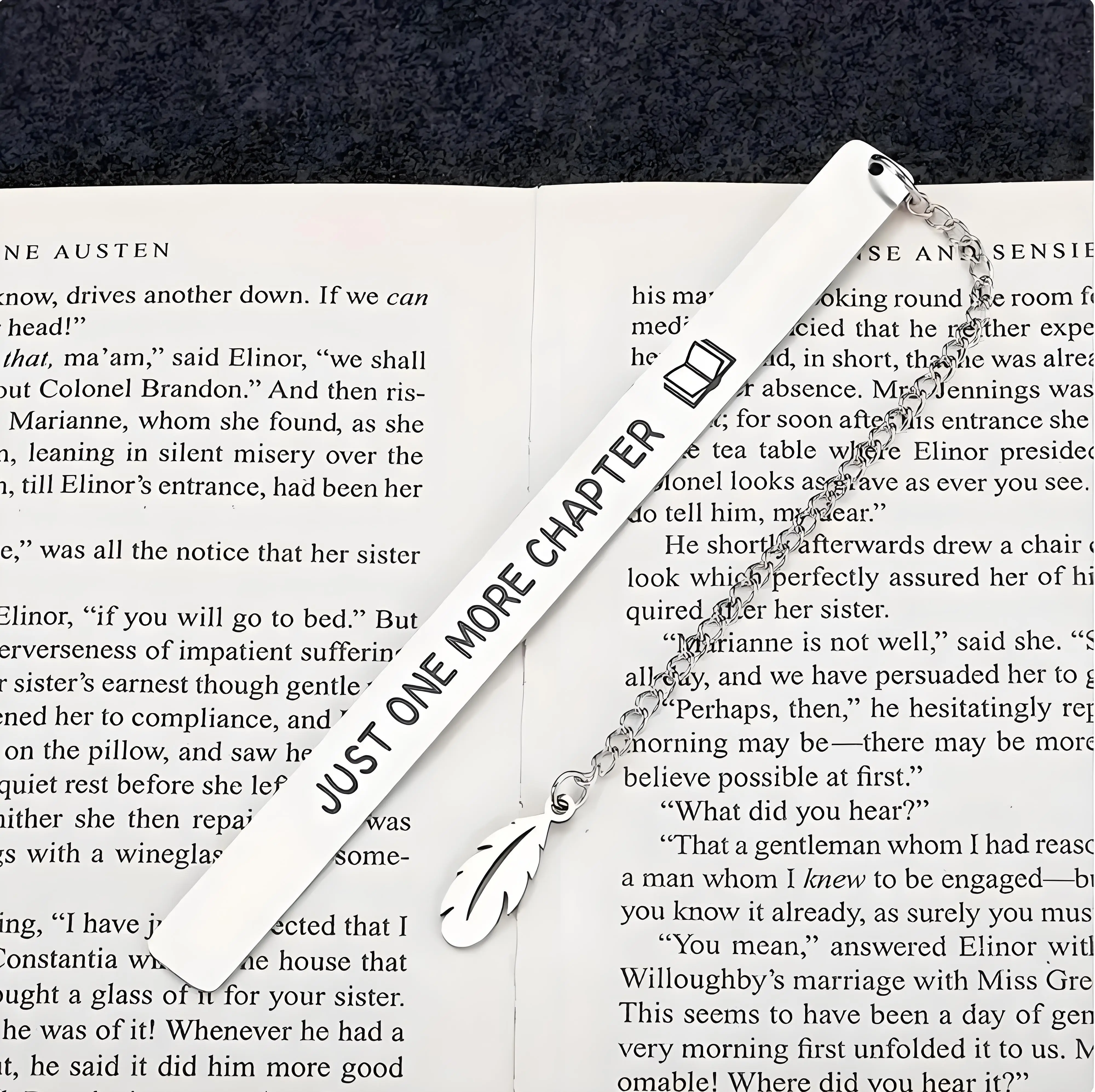 Stainless Steel Inspirational Bible Verse Bookmark, Perfect Religious Gift for Christian Book Lovers and Prayer Devotees