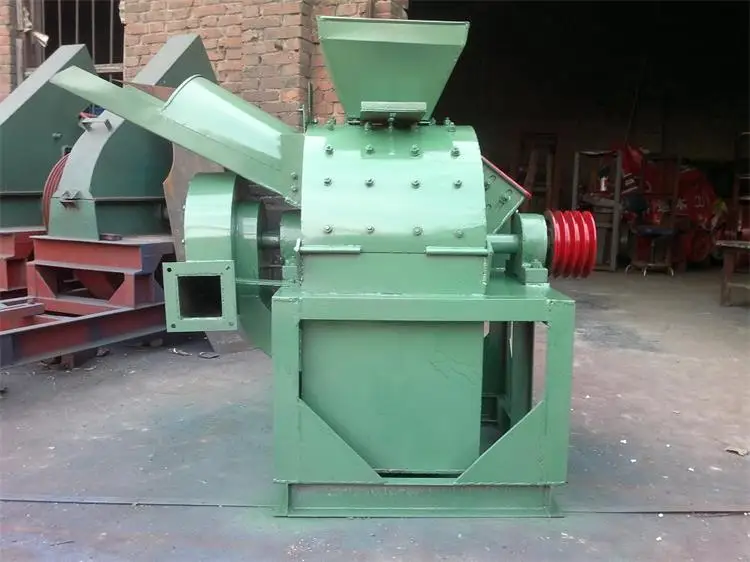 Big Capacity Three Feed Port Wood Straw Tree Branch Crushing Machine